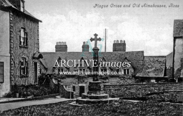 Ross on Wye, Plague Cross B