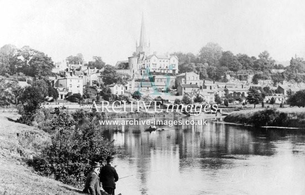 Ross on Wye, from river A