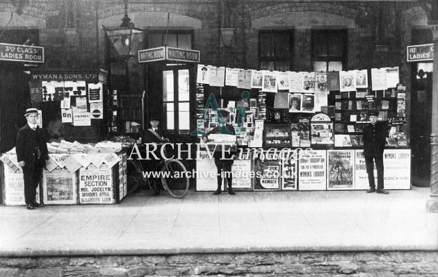 Ross on Wye, GWR Railway Station bookstall