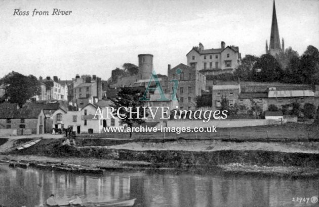 Ross on Wye, from river K