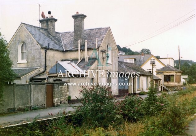 Braunton Railway Station & Signal Box c1978