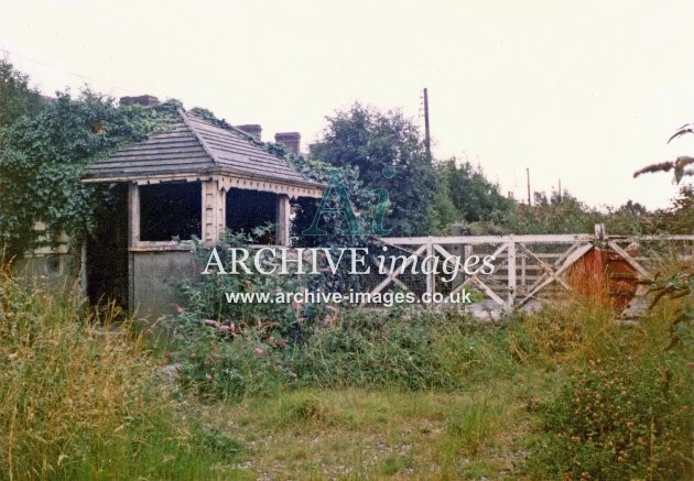 Braunton Gates Signal Box c1978