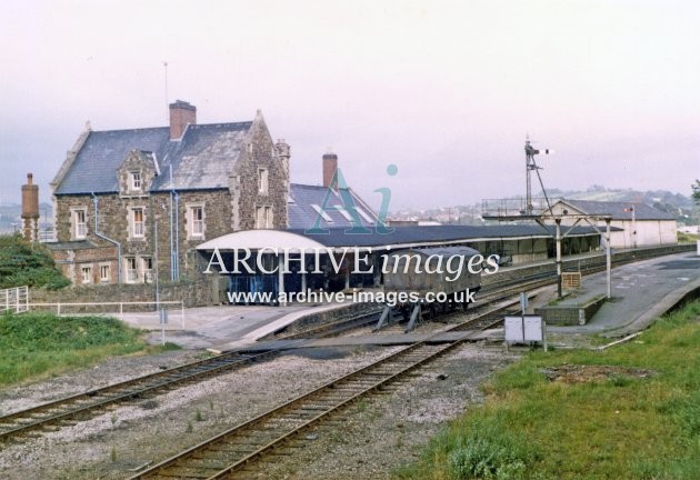 Barnstaple Junction Railway Station c1978