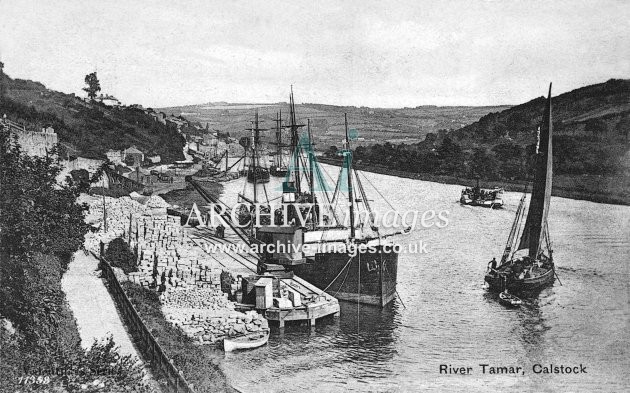 Calstock Viaduct Construction