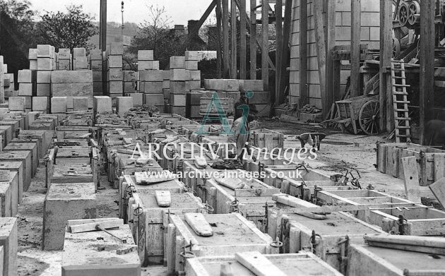 Calstock Viaduct Construction