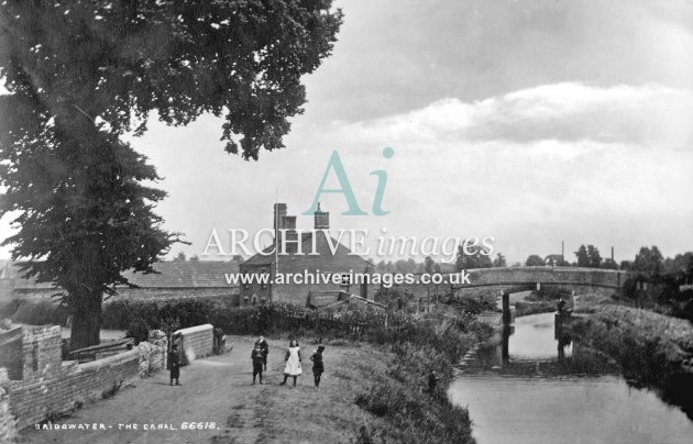 Taunton & Bridgwater Canal at Bridgwater c1910