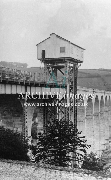 Calstock Viaduct, Wagon Lift c1910