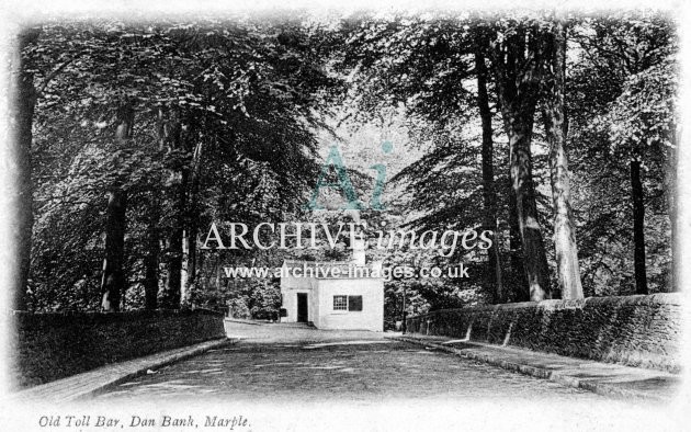 Marple, Old Toll House, Dan Bank c1904