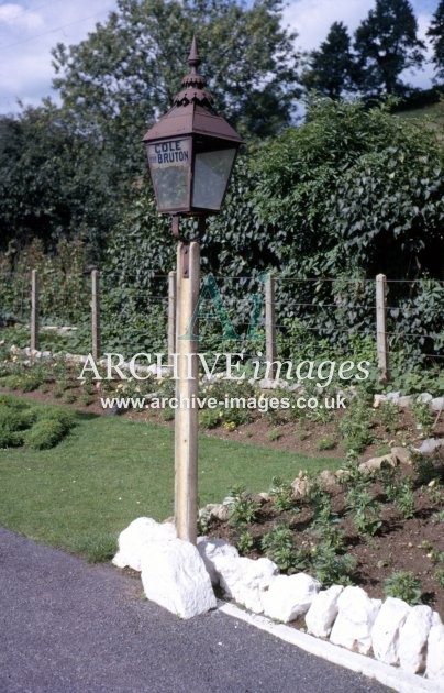 Cole Railway Station Gas Lamp 1962