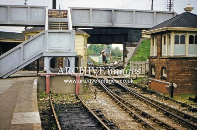 Highbridge B&E Crossing 1960