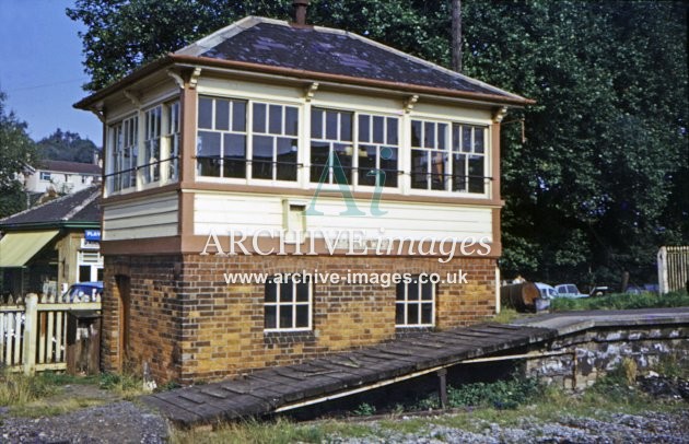 Radstock West Signal Box c1975