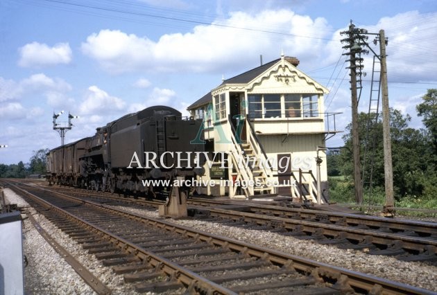 Templecombe Junction Signal Box 1962