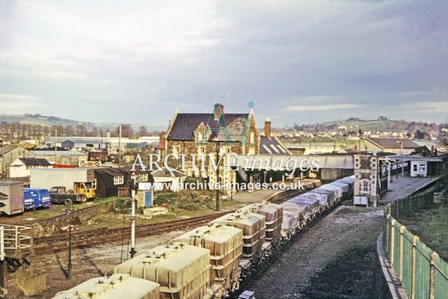 Barnstaple Junction Railway Station c1970