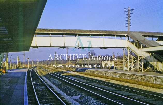 Tiverton Junction Railway Station 1962