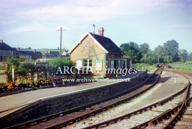 Uffculme Railway Station 1963