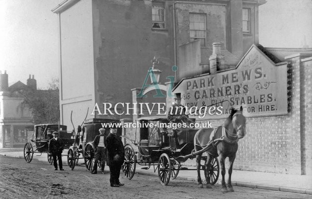 Cheltenham, Park Mews Stables, Painswick Rd c1905