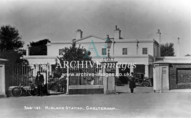 Cheltenham Lansdowne Midland Railway Station c1910