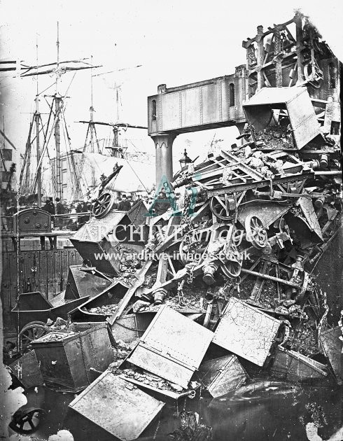 Swansea Docks, Vale of Neath Rly accident 1865