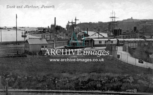 Penarth Dock Railway Station A