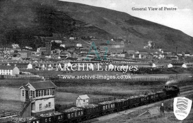 Pentre Signal Box & Ocean coal train TVR