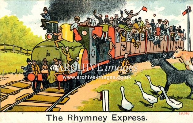 The Rhymney Express, comic colour