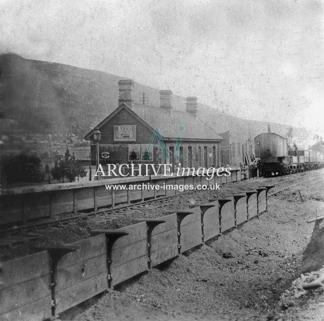 Treorchy Railway Station 1884