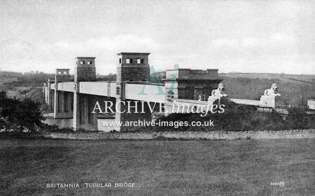 Menai Straits, Britannia Tubular Railway Bridge D