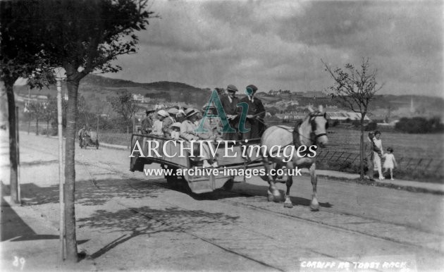 Pwllheli, Cardiff Rd & Horse Tram