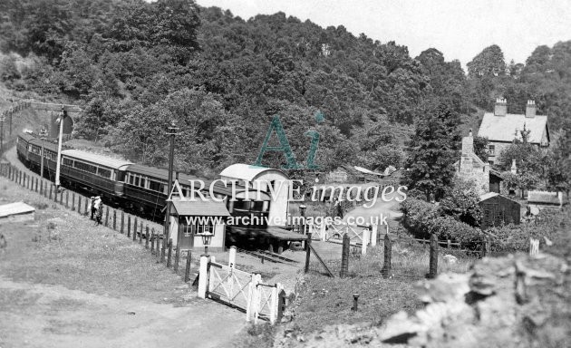 Soudley, Steam Railmotor Temperance Special c1907