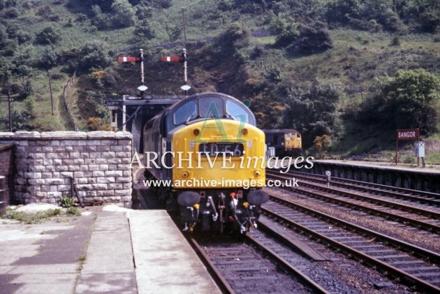 Bangor Railway Station c1970