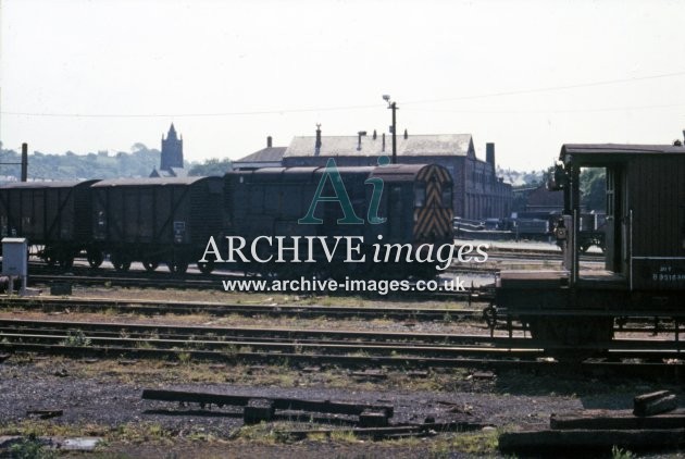 Bangor Goods Yard, D3084 c1970