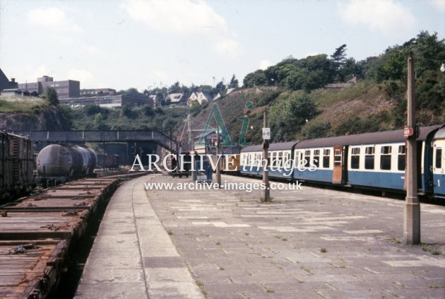 Bangor Railway Station c1970