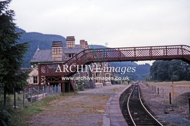 Bettwsycoed Railway Station c1970