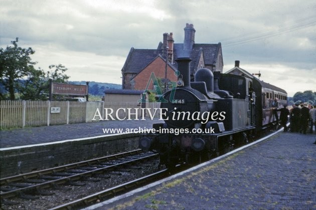 Tenbury Wells Railway Station 1961