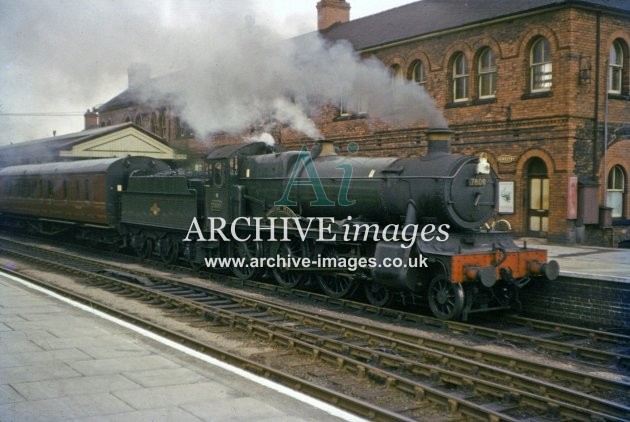 Oswestry Railway Station 1962