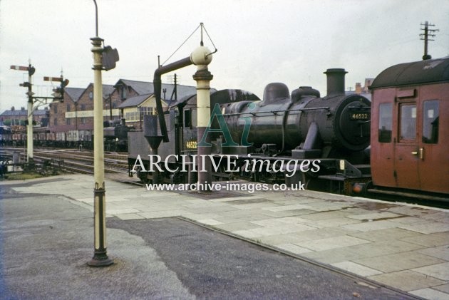 Oswestry Railway Station 1962