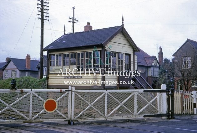 Whittington (Low Level) Signal Box 1967