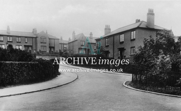 Glasshoughton The Crescent c1920s