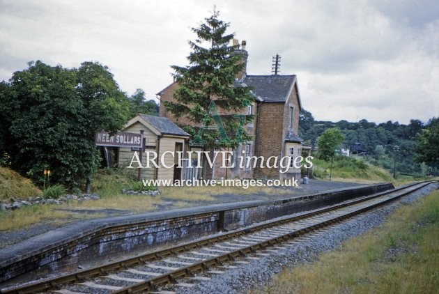 Neen Sollars Railway Station 1961