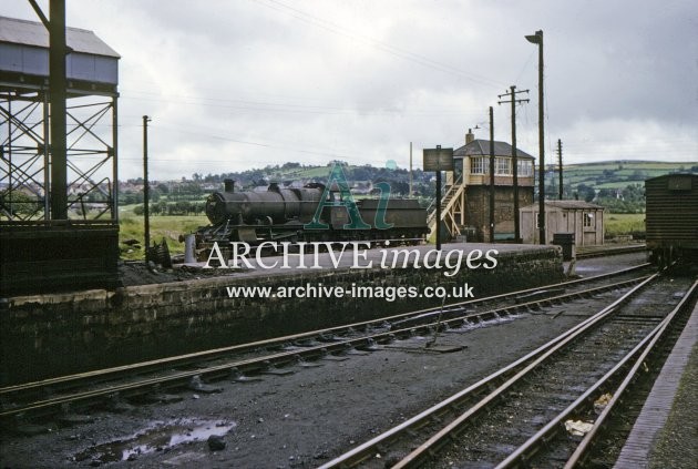 Barnstaple Junction & Signal Box 1963