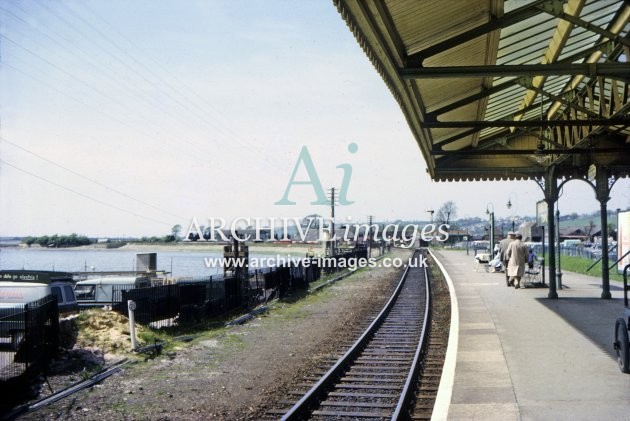 Barnstaple Town Railway Station 1966