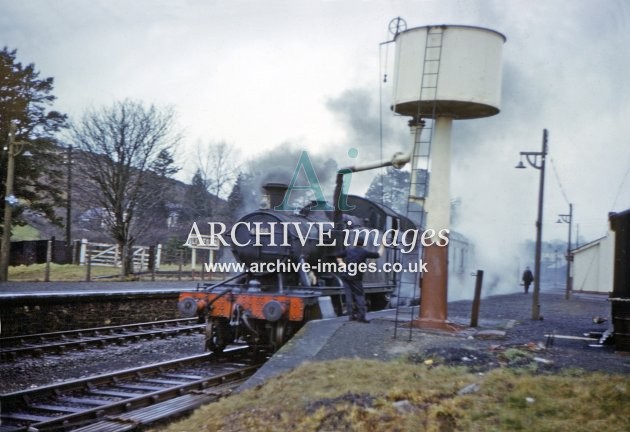 Lydford Railway Station 1962