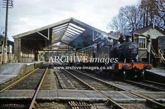 Tavistock South Railway Station 1962