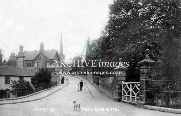 Castle Donnington, Market St c1907