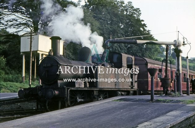 Tiverton Railway Station 1961