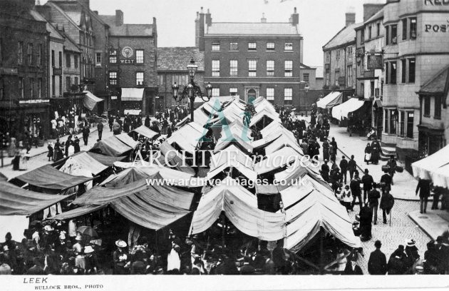 Leek Market c1908