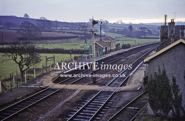 Umberleigh Railway Station 1964