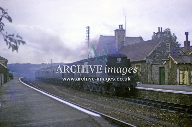 Umberleigh Railway Station c1962