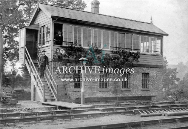 Hallatrow signal box c1910