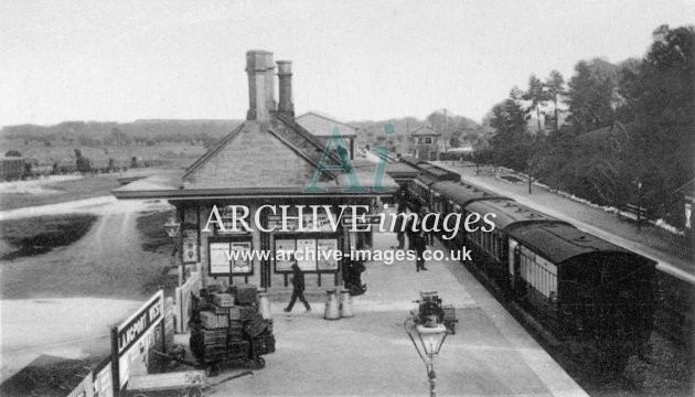 Langport West station c1905